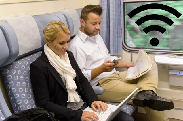 Internet Access on Trains