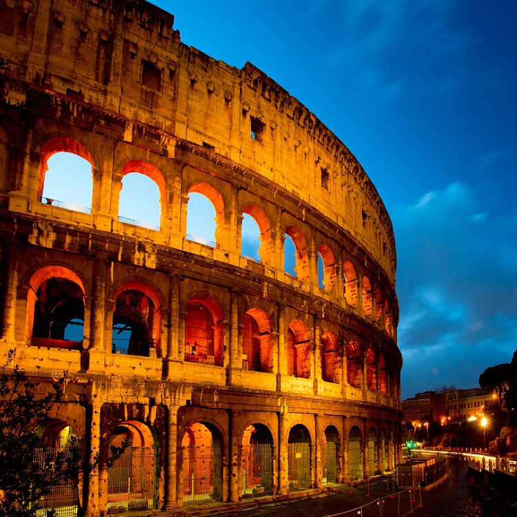 Skip the Line: Colosseum by Night Underground Tour