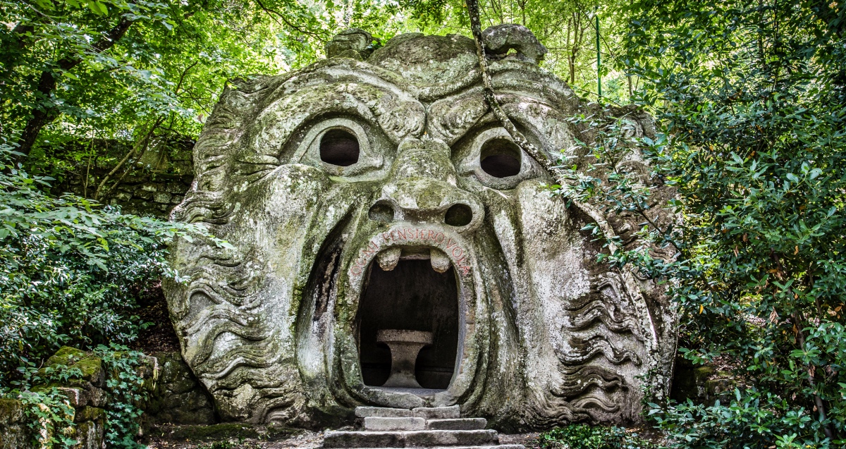 Sacro Bosco. Park of the Monsters. Orcus Mouth