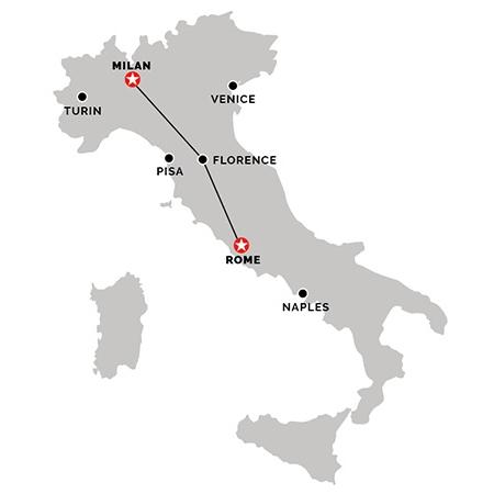 Train from Rome to Milan | ItaliaRail