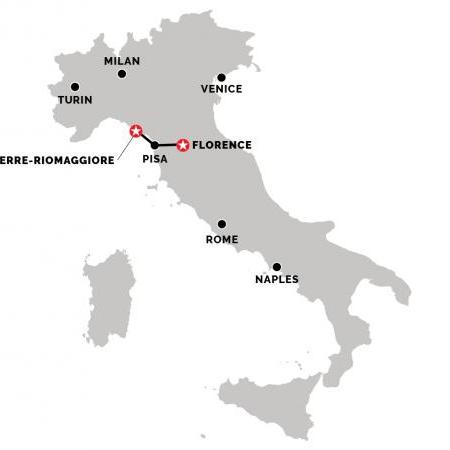 Train from Riomaggiore (Cinque Terre) to Florence