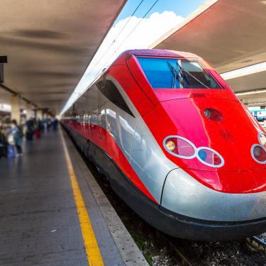 Frecciarossa Train in Italy